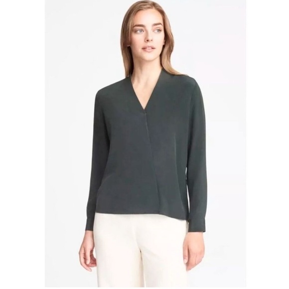 Cuyana Silk Wrap Blouse - Picture 11 of 12